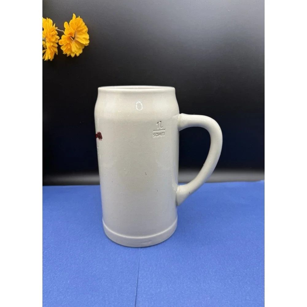 Vintage Beck's Rocktoberfest Collectible 1 Lt Stoneware Beer‎ Stein From Germany